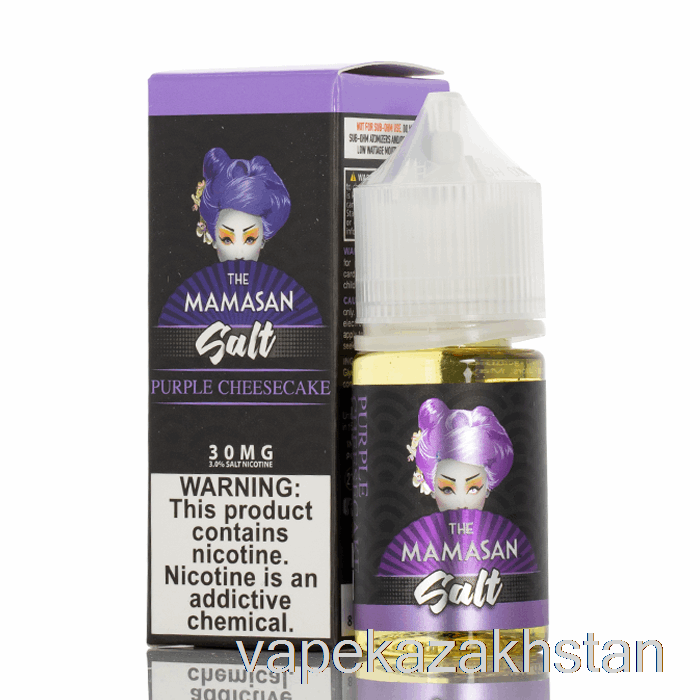 Vape Disposable Purple Cheesecake - The Mamasan SALT - 30mL 50mg